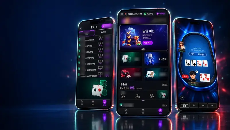 레드블랙 월드 REDBLACK.world 화면 1